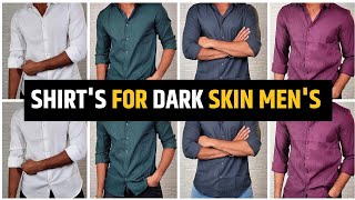 Best Shirts DARK MEN Must Have  dark skin men fashion [upl. by Ahsiym]