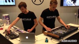 Arturia MatrixBrute amp MicroBrute Jam [upl. by Ffirahs]