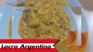 🇵🇪 LOCRO ARGENTINO  DESAYUNO RICO RAPIDO Y FACIL [upl. by Zenas]