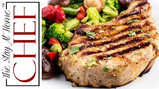 How to Make The Best Pork Chop Marinade  The Stay At Home Chef [upl. by Trilly897]