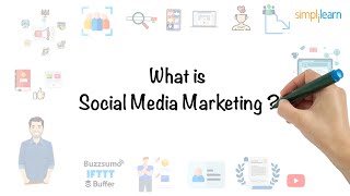 Social Media Marketing In 5 Minutes  What Is Social Media Marketing For Beginners  Simplilearn [upl. by Atoiyanap]