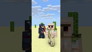 Steve Turn Into Herobrine To Break Captain Americas Shield minecraft [upl. by Na]