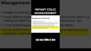 Secrets to Calming Infant Colic Revealed  MCCQE1 [upl. by Minnnie]