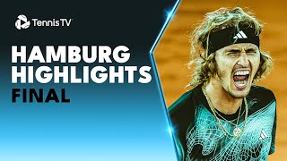 Alexander Zverev Plays Laslo Djere For The Title  Hamburg 2023 Final Highlights [upl. by Ahtabbat]