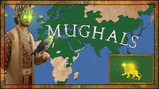 EU4  Mughals  RESISTANCE IS FUTILE  Timelapse [upl. by Itnava]