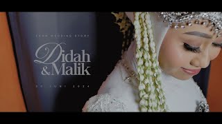 CINEMATIC WEDDING OF DIDAH amp MALIK [upl. by Norita]