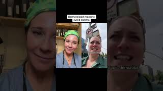 Dermatologist reacts to eyelid eczema 🎥• Hillary P eczema gelnails [upl. by Stephenson]