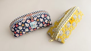 BloomBerry Zipper Pouch Panel  Little Friend Zip Pouch [upl. by Sigler]