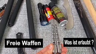 Freie Waffen  Was ist erlaubt [upl. by Joby]