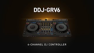 Introducing the DDJGRV6 4channel DJ controller [upl. by Aisilef]