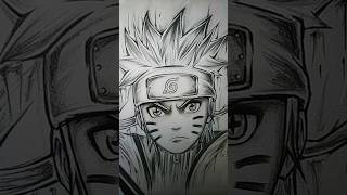 Easy drawing of Naruto uzumaki 😊💗😚 short viral drawing naruto uzumaki uzumakinaruto [upl. by Enatan810]