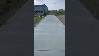 Flat concrete work construction concrete concretework pouringconcrete shortvideo [upl. by Peterman]