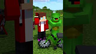 Who is stronger🚲  MAIZEN Minecraft Animation shorts [upl. by Lash]