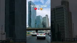 Tel Aviv Israel ❤ 🇮🇱❤ Skyscrapers TLV [upl. by Longfellow]