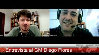 Historias de Ajedrez N° 84 Entrevista al GM Diego Flores [upl. by Lezned]