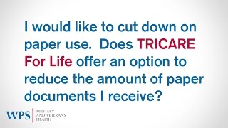 TRICARE4u FAQs  Go Paperless [upl. by Beaufort]