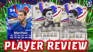 ZANETTI 94 MARCHISIO 94 XAVI 93  Greats of the Game  FC 24 Review ITA [upl. by Akeemahs]