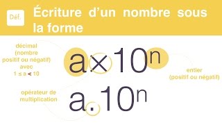 Notation Scientifique [upl. by Mitran]