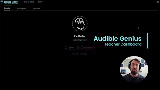 Audible Genius  Teacher Dashboard [upl. by Harms]