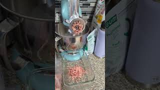 KitchenAid meat grinder [upl. by Ahsitra]