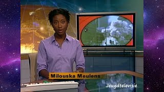 NOS Jeugdjournaal met Milouska Meulens 13092001 [upl. by Grath]