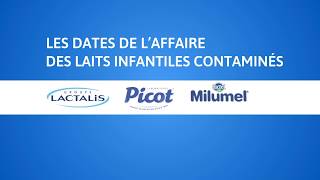 Chronologie de laffaire Lactalis [upl. by Ahtan]