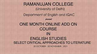 Environmental Concerns Ecocriticism amp Indian English Literature Module 2 [upl. by Thin]