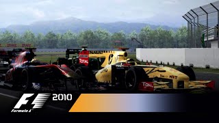 F1 2010 gameplay sizzle video [upl. by Antin]