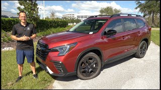 Is the 2024 Subaru Ascent Onyx Edition a BETTER midsize SUV than a Honda Pilot [upl. by Epolenep41]