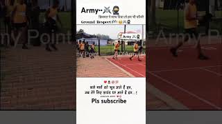 Army lover 😘🥰trending viralshort army bharti running  army [upl. by Acillegna594]