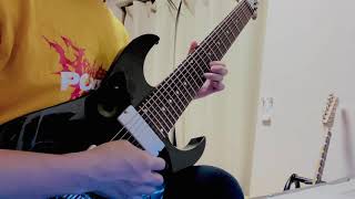 Inadequate  Rings of Saturn  Yo Onityan Guitar Solo Cover [upl. by Gniliem173]