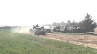 Chieftain Tank  Engine Sound  Duxford IWM May 2014 [upl. by Eissirk11]