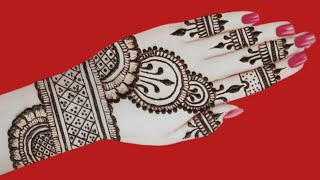 Latest easy mehndi design for Diwali 2024  Mehandi ka design Mehndi design Simple mehndi design4 [upl. by Pearse]