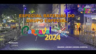 Especial Baterias Grupo Especial Nova Friburgo CARNAVAL 2024 [upl. by Yaron135]