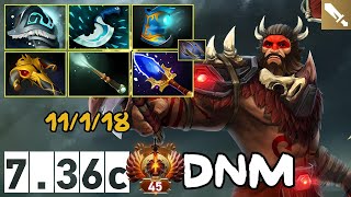 Beast Mode Beastmaster Pos 2  11118  dnm  736c  Immortal Dota 2 Pro Plays [upl. by Neesay]