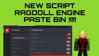 NEW SCRIPT IN RAGDOLL ENGINE PASTEBIN TROLL SCRIPT [upl. by Silvan]