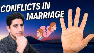 ❌ Reasons of Conflicts in Marriage  Palmistry [upl. by Endaira634]