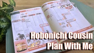 Hobonichi Cousin Plan With Me  Sep 713 [upl. by Nonnah]