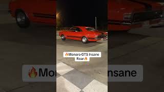 Insane startup from the Monaro GTS🔥😈 monaro gts musclecar classiccars loud fy fyp [upl. by Adierf]