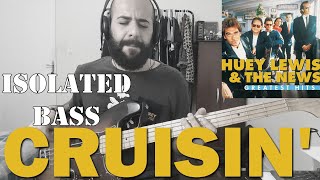 Cruisin Huey Lewis amp Gwyneth Paltrow SÓ BAIXO  ISOLATED BASS COVER [upl. by Nordek]