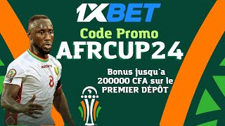 Code promo 1xBet Guinée 2024  1xbet Guinea dépôt retrait [upl. by Elocyn]