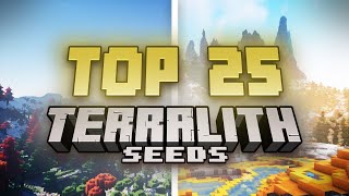 TOP 25 BEST OF TERRALITH SEEDS for Minecraft 1201 [upl. by Schuyler293]