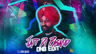 Jatt Di Pasand  Latest Punjabi Remix  DJ Jazzy Drum and Bass Edit [upl. by Areivax]