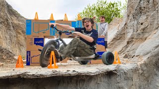 We try to Build the Ultimate Off Road Drift Cart for Dangerous Stunts [upl. by Aerdnahc]