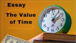 Essay on Value of Time  Essayparagraph speech [upl. by Laup]