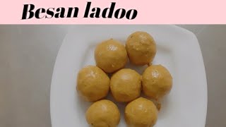 Besan ladoo recipe  besan ke laddu recipe  ಬೆಸನ್ ಲಡ್ಡು ಮಾಡುವ ಸುಲಭ ವಿಧಾನ [upl. by Kerrin466]