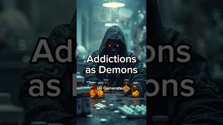 Ai Draws Addictions as Demons [upl. by Akihsat]