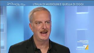 Scurati La pregiudiziale antifascista è caduta I pochi giovani che militano oggi lo fanno [upl. by Amerak]