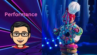 Masked Singer Season 10 Donut Performs “Georgia On My Mind” [upl. by Faubion995]