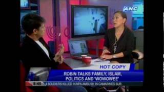 Robin Padilla on Headstart May 31 2010 45 [upl. by Flem]